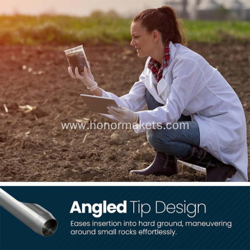 Hot Sale soil sampling tools T-Style Handle Soil Sampler Probe Stainless Steel Tubular soil remover Test Kits